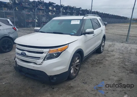 2014 Ford Explorer Limited from USA, damaged, VIN 1FM5K8F81EGA21896